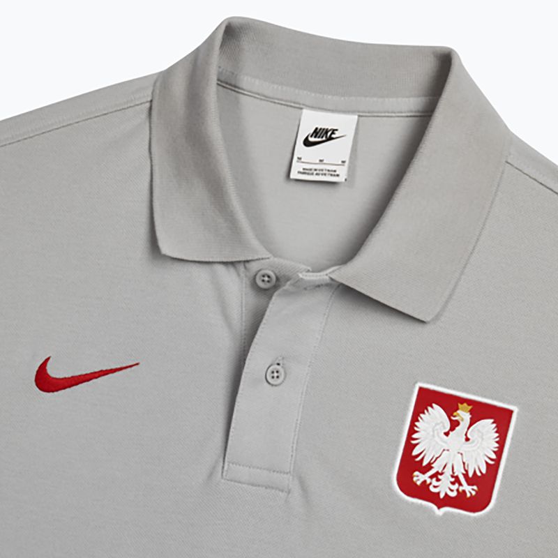 Men's football shirt Nike Sportswear Poland Polo Matchup PQ wolf grey 4