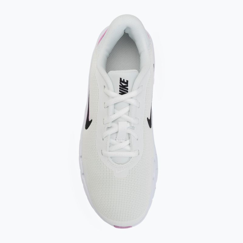 Women's training shoes Nike Flex Train summit white/light magenta/white/black 5