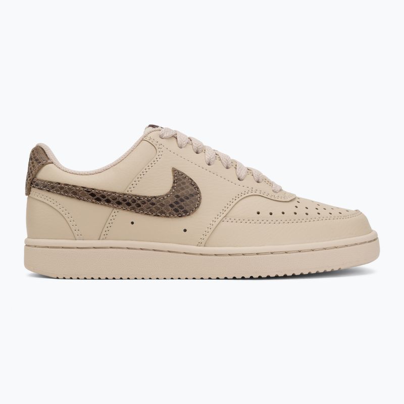 Women's shoes Nike Court Vision Low Premium sanddrift/black/british khaki 2