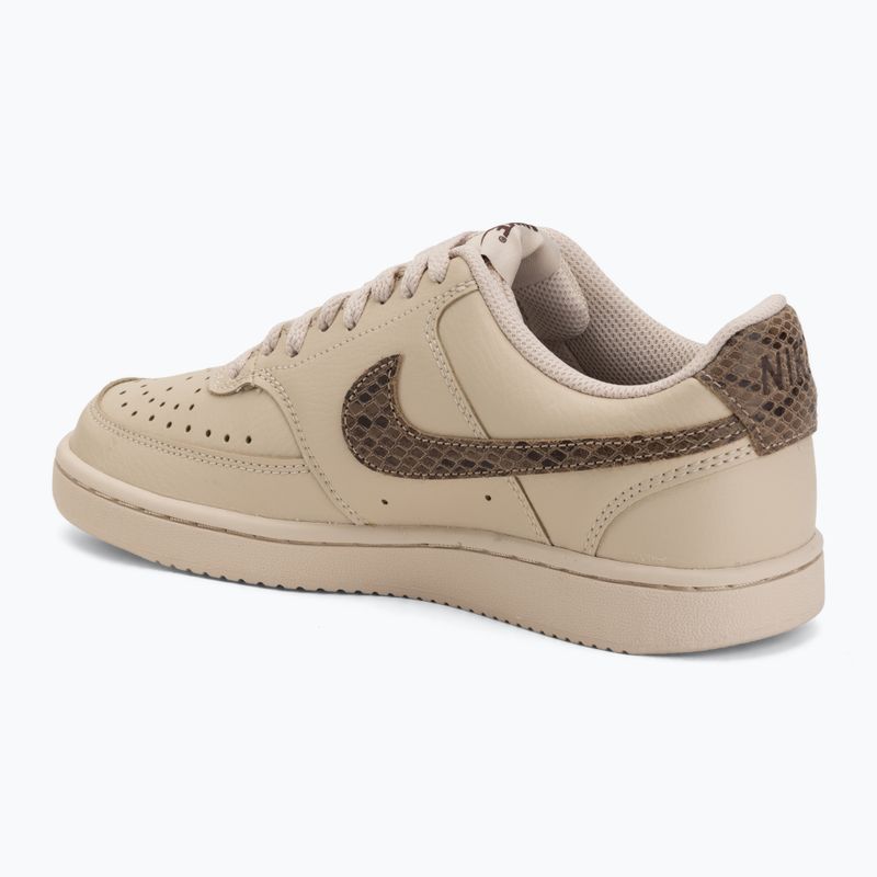 Women's shoes Nike Court Vision Low Premium sanddrift/black/british khaki 3