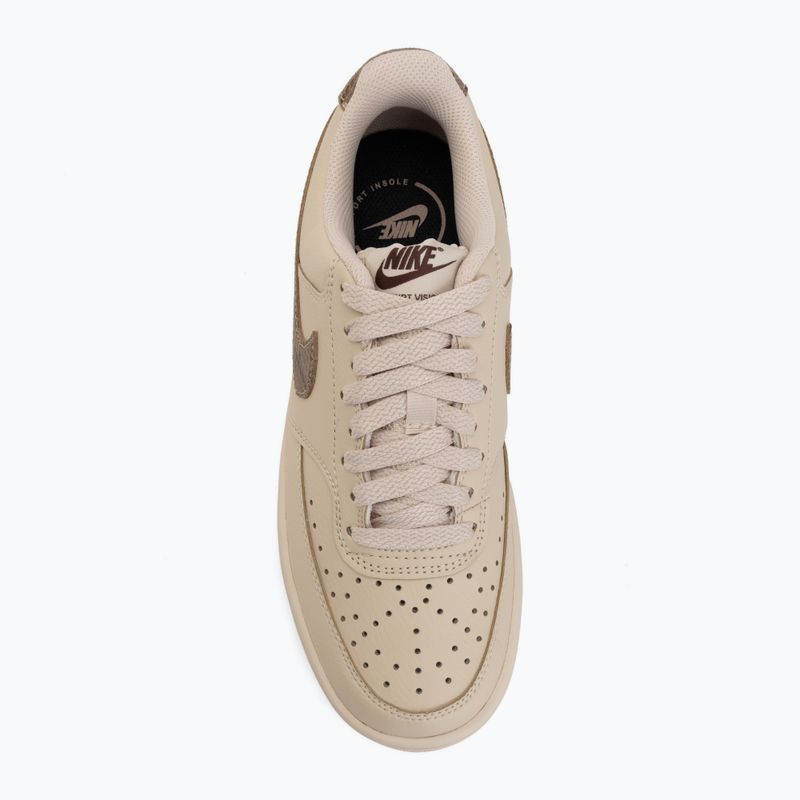 Women's shoes Nike Court Vision Low Premium sanddrift/black/british khaki 5