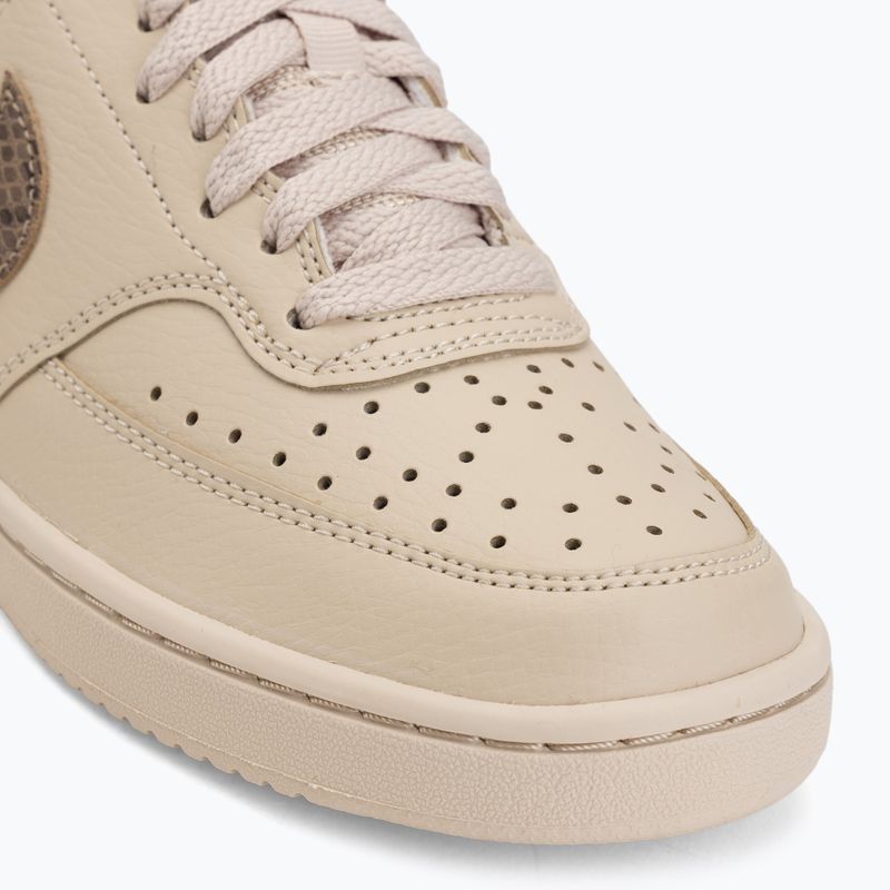 Women's shoes Nike Court Vision Low Premium sanddrift/black/british khaki 7