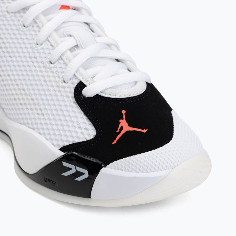 Children's basketball shoes Nike Jordan Luka 77 GS Jr white/black/sail/bright crimson 7