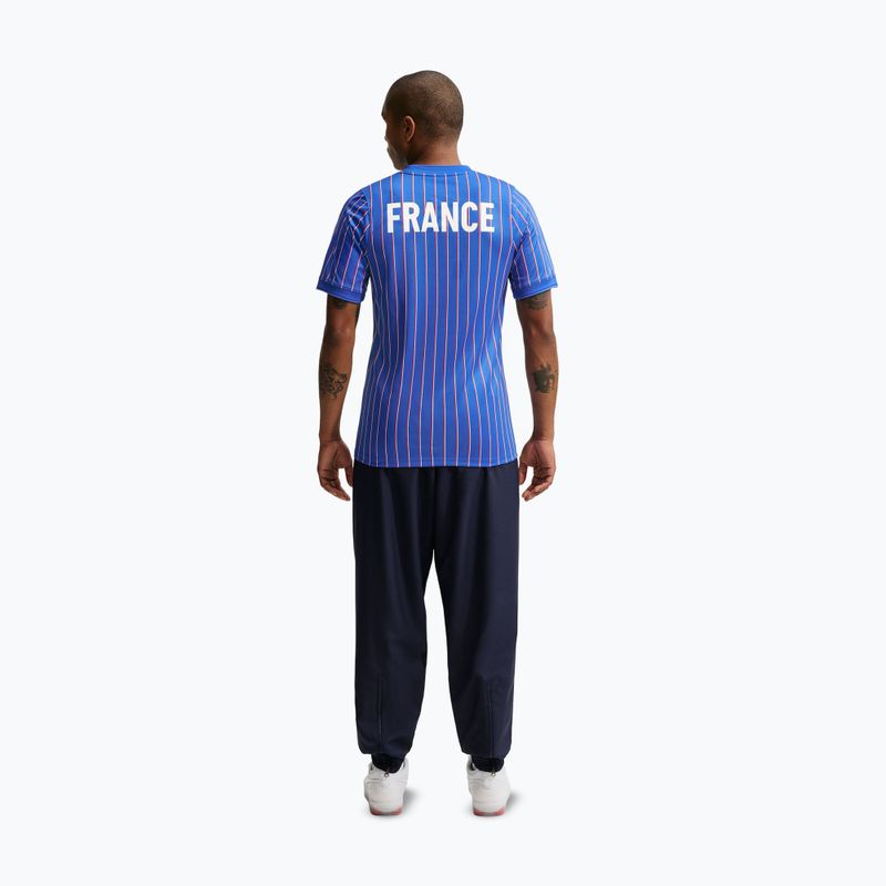 Men's football shirt Nike FFF Academy Pro Pre-Match game royal/university red/white 3