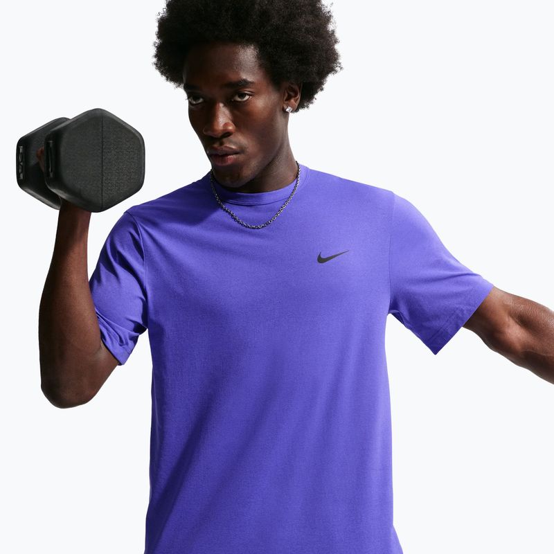 Men's T-shirt Nike Dri-Fit UV Hyverse persian violet/black 6