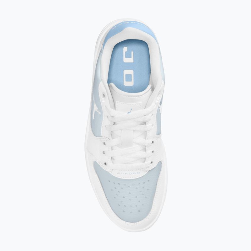 Women's shoes Nike Jordan Court Connect Low white/aura/psychic blue 4