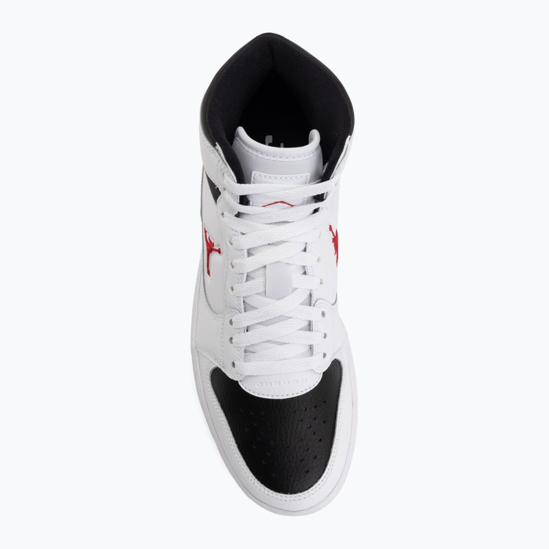 Men's shoes Jordan Court Connect Mid white/black/gym red 5