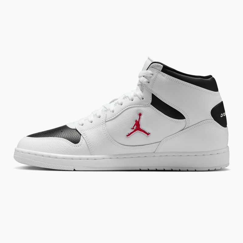 Men's shoes Jordan Court Connect Mid white/black/gym red 2