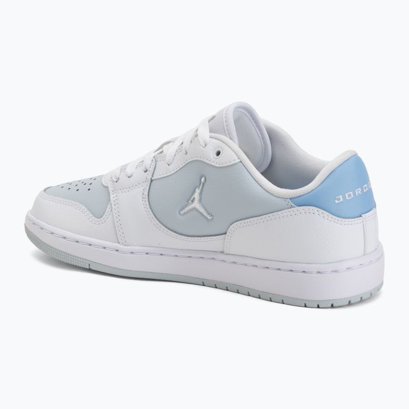 Women's shoes Jordan Court Connect Low white/aura/psychic blue 3
