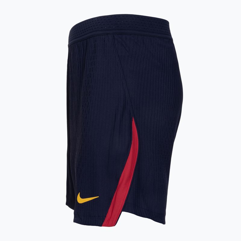 Men's football shorts Nike FC Barcelona Dri-Fit ADV Match blackened blue/mineral yellow 3