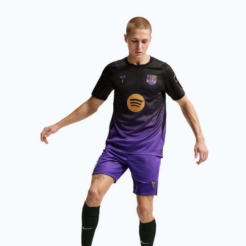 Men's football shorts Nike FC Barcelona 2026/27 Stadium Away field purple/black/black 4