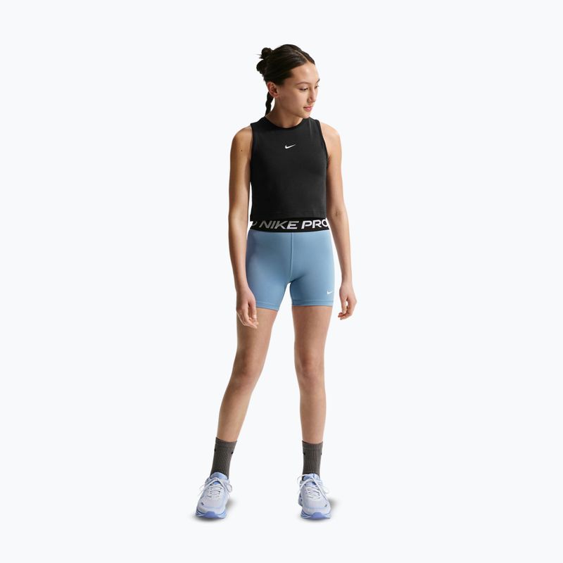 Children's shorts Nike Pro work blue/white 2