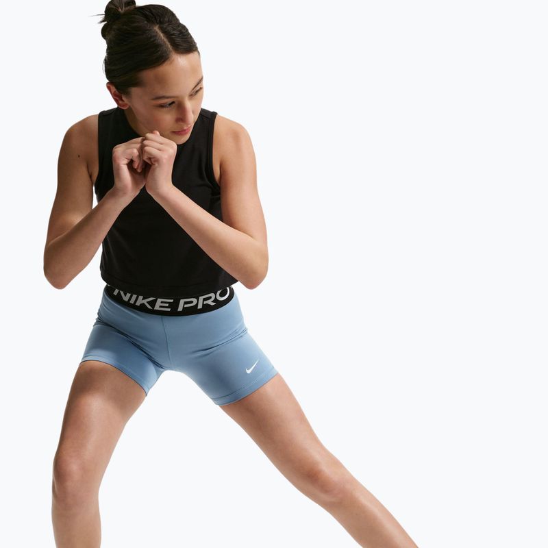 Children's shorts Nike Pro work blue/white 6