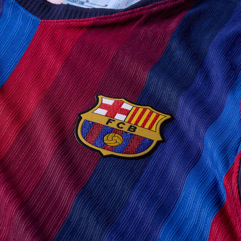 Children's football shirt Nike FC Barcelona Dri-Fit ADV Match deep garnet/blue void 3