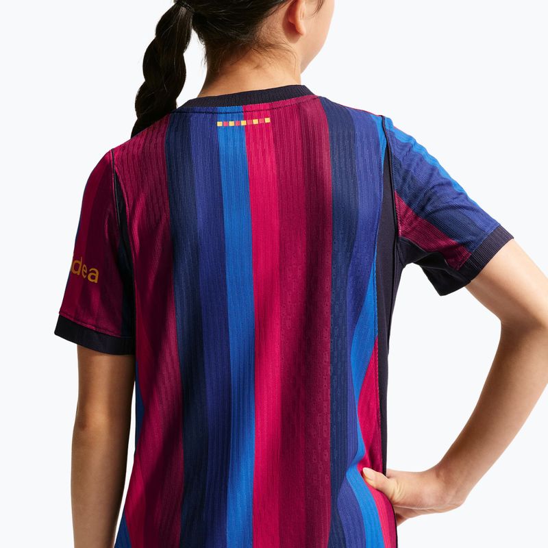 Children's football shirt Nike FC Barcelona Dri-Fit ADV Match deep garnet/blue void 9