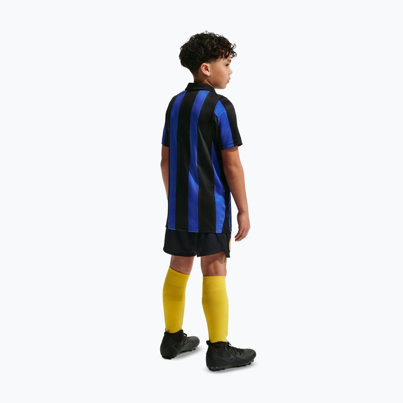Children's football shorts Nike Inter Milan Dri-Fit Stadium Home black/university gold 4