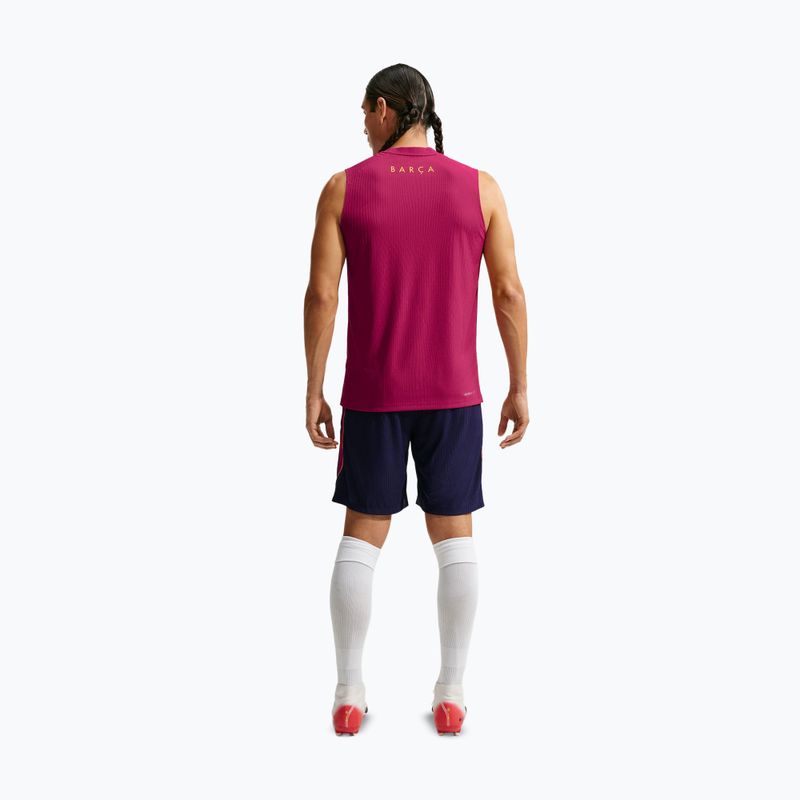 Children's football shorts Nike FC Barcelona Dri-Fit ADV Strike Elite blackened blue/noble red/mineral yellow 3