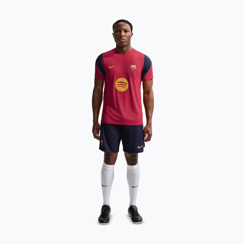 Men's football shirt Nike FC Barcelona Dri-Fit ADV Strike Elite noble red/blackened blue 2