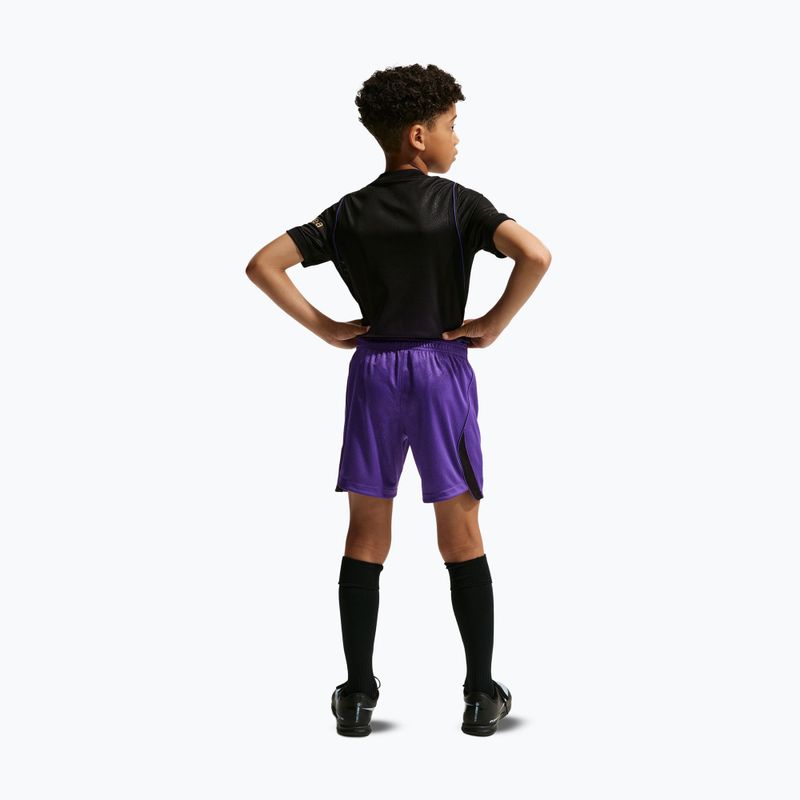 Children's football shorts Nike FC Barcelona 2026/27 Stadium Away field purple/black/black 3