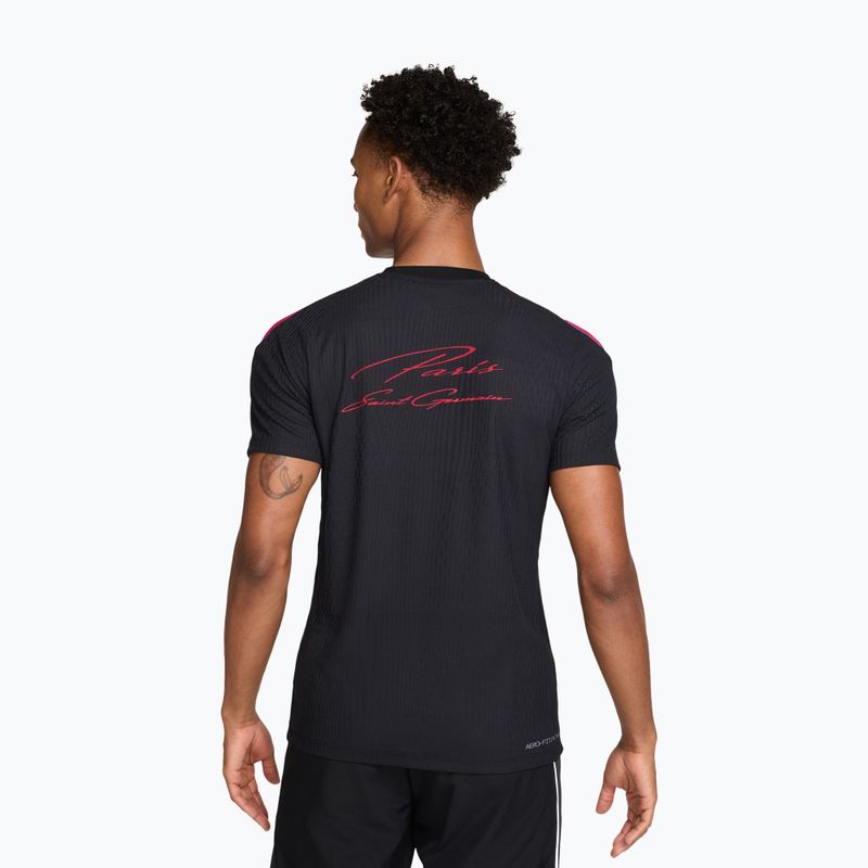 Men's football shirt Nike Paris Saint-Germain Dri-Fit ADV Strike Elite black/global red/hyper royal/global red 2