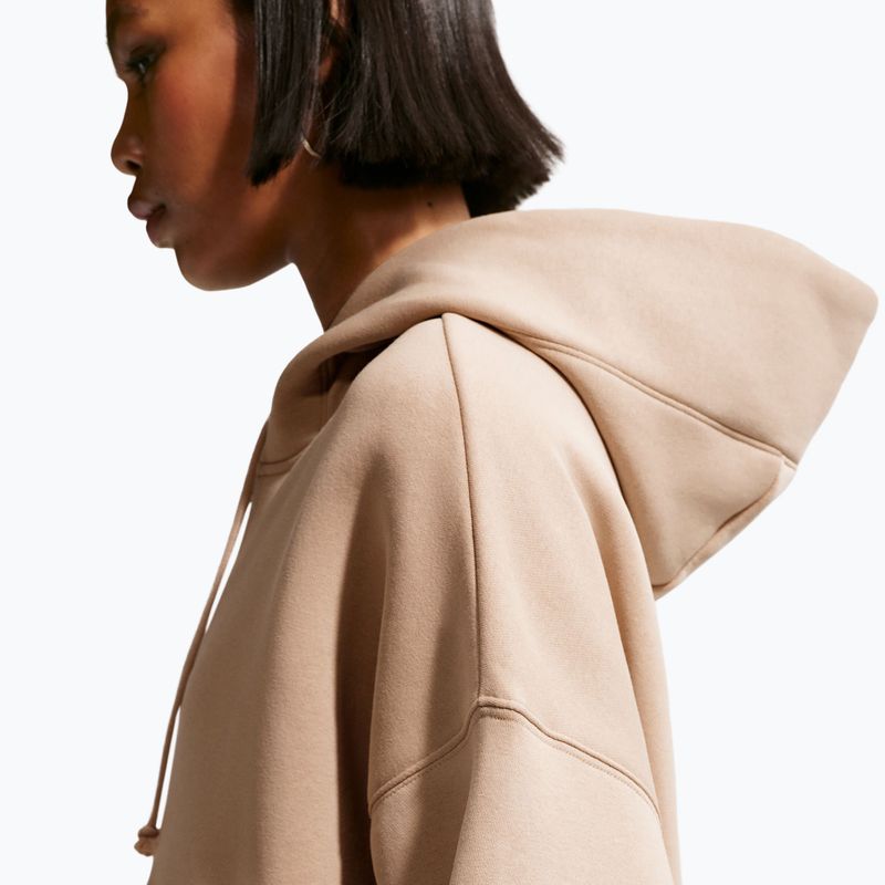Women's sweatshirt Nike Sportswear Phoenix Fleece Oversized linen/sail 6