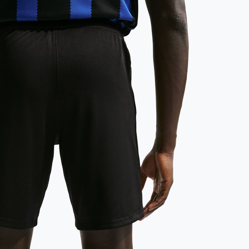 Men's football shorts Nike Inter Milan Dri-Fit Stadium Home black/university gold 6