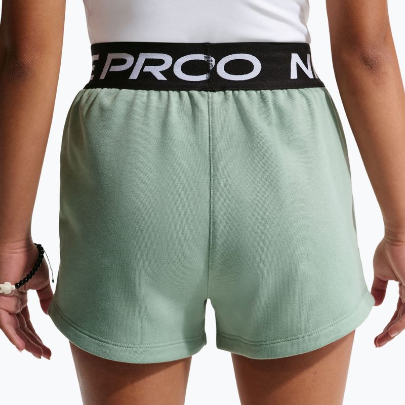 Nike Pro Fleece children's shorts Dri-Fit steam/steam/black/white 6