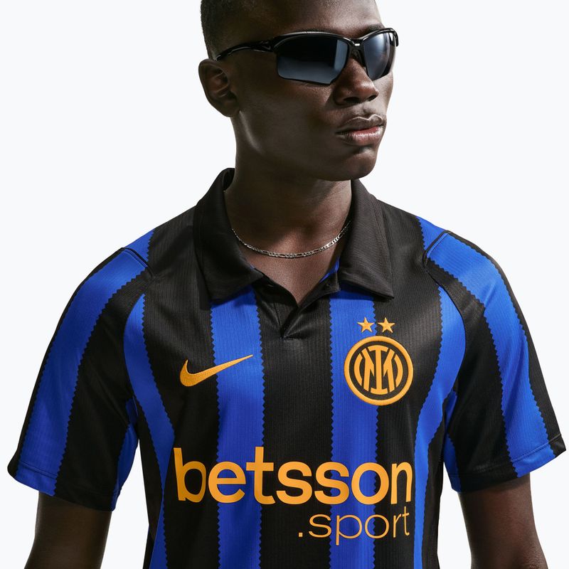 Men's football shirt Nike Inter Milan Dri-Fit Stadium Home lyon blue/black/university gold 5