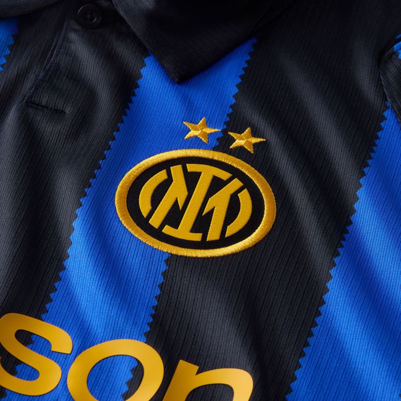 Men's football shirt Nike Inter Milan Dri-Fit Stadium Home lyon blue/black/university gold 8