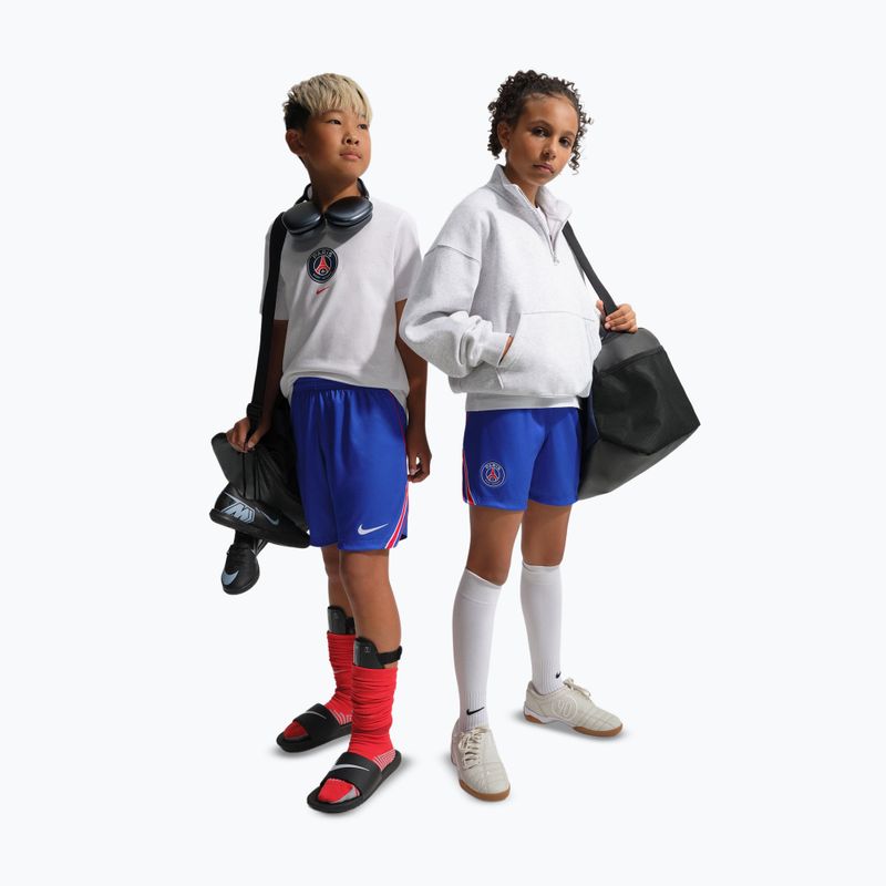Children's football shorts Nike Paris Saint-Germain Dri-Fit Stadium old royal/white 2