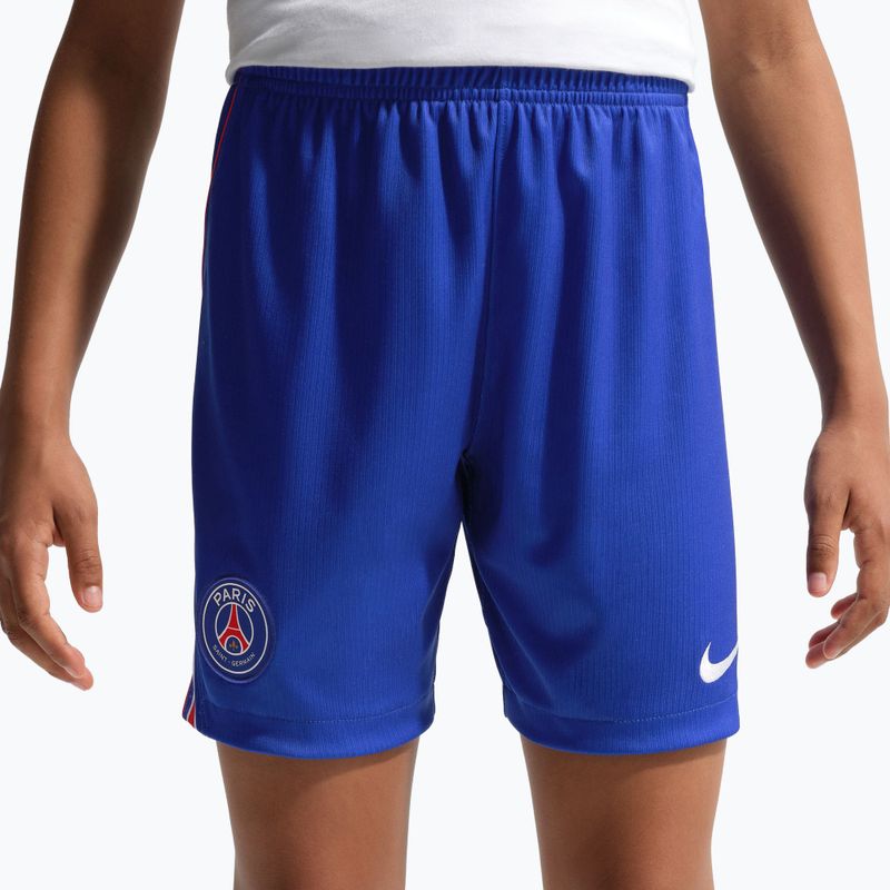 Children's football shorts Nike Paris Saint-Germain Dri-Fit Stadium old royal/white 8