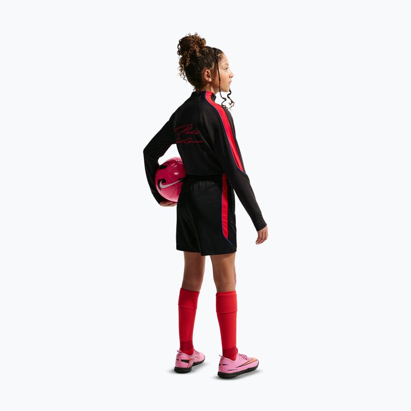 Children's football shorts Nike Paris Saint-Germain Strike black/hyper royal/global red/global red 3