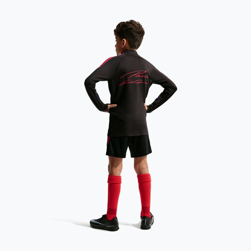 Children's football shorts Nike Paris Saint-Germain Strike black/hyper royal/global red/global red 4
