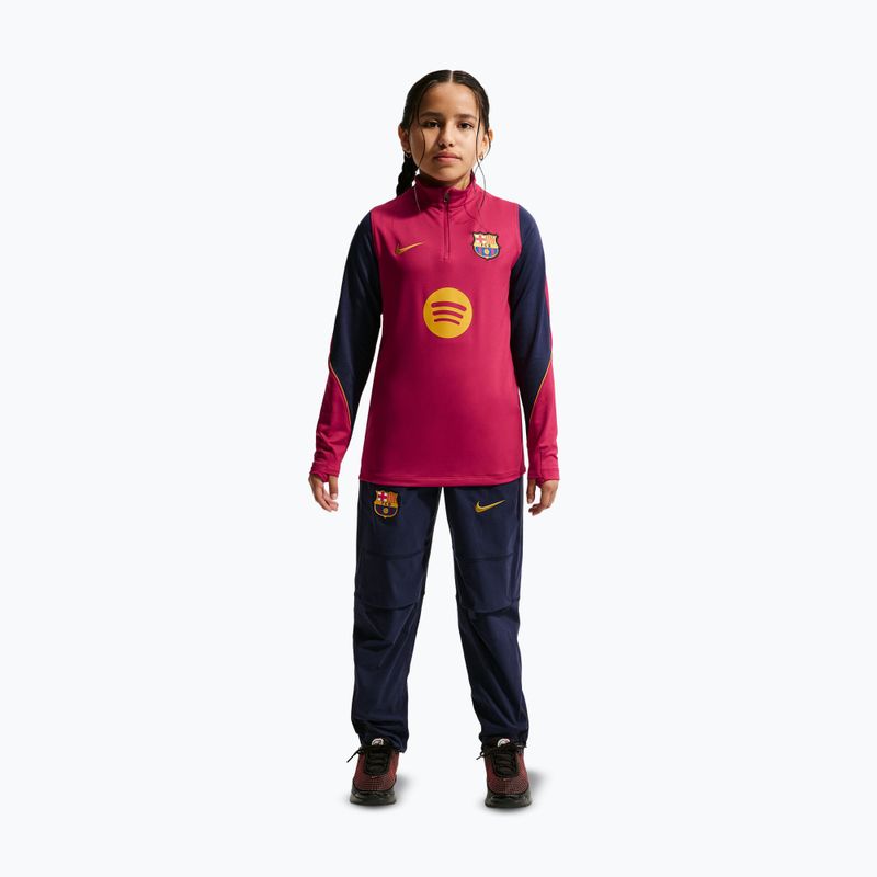 Children's football sweatshirt Nike FC Barcelona Strike Dri-Fit Soccer Knit Drill Top 2