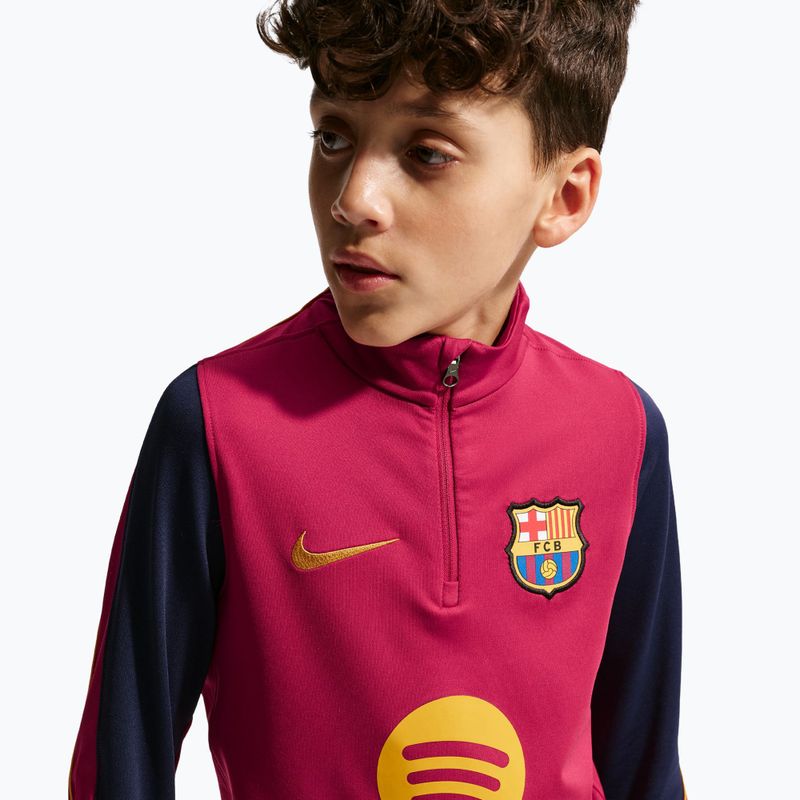 Children's football sweatshirt Nike FC Barcelona Strike Dri-Fit Soccer Knit Drill Top 5