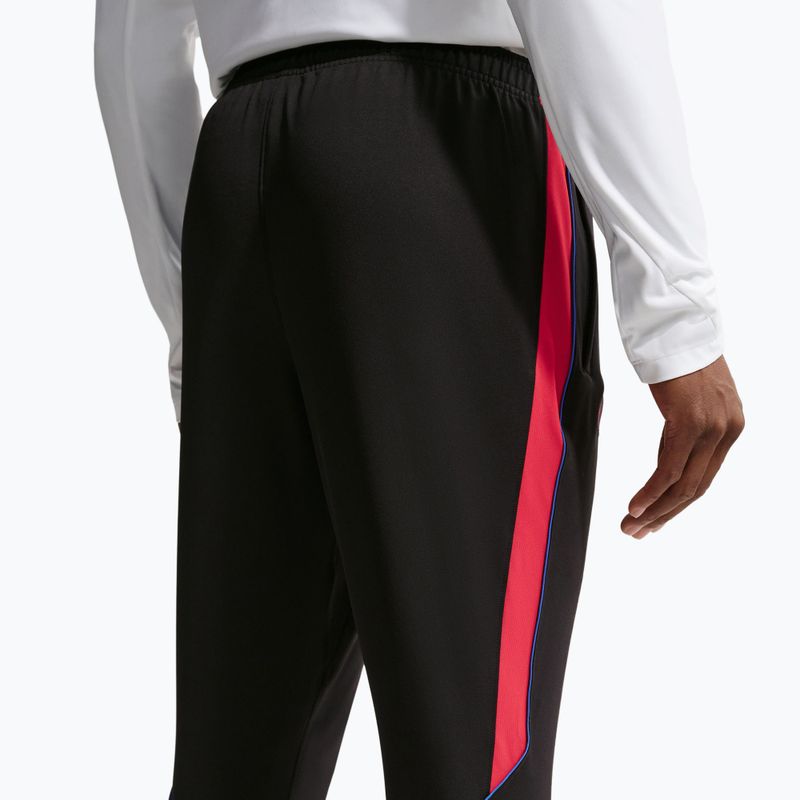 Men's football trousers Nike Paris Saint-Germain Strike Dri-Fit black/global red/global red 6