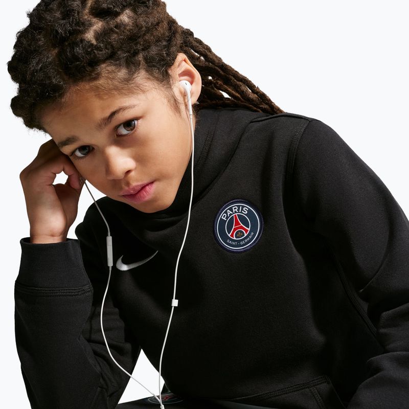 Children's sweatshirt Nike Paris Saint-Germain Club black/white 6