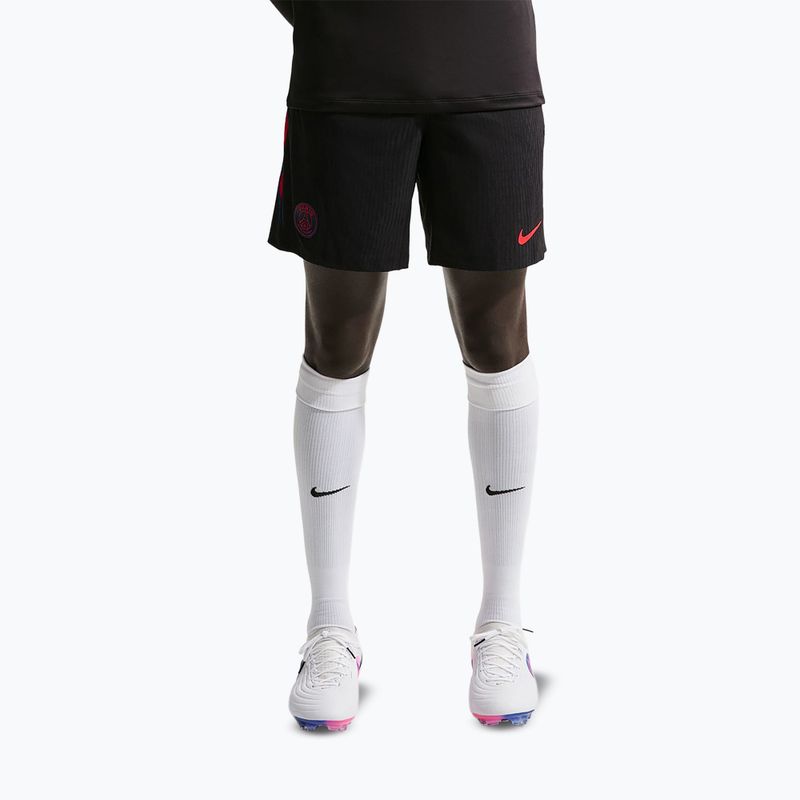 Men's football shorts Nike Paris Saint-Germain Dri-Fit ADV Strike Elite black/global red/hyper royal/global red