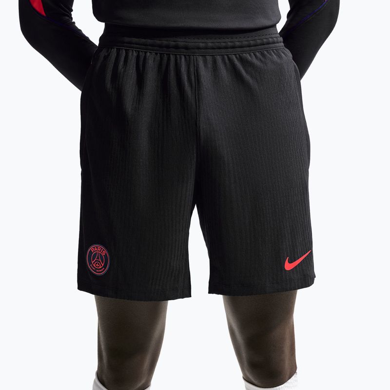 Men's football shorts Nike Paris Saint-Germain Dri-Fit ADV Strike Elite black/global red/hyper royal/global red 5