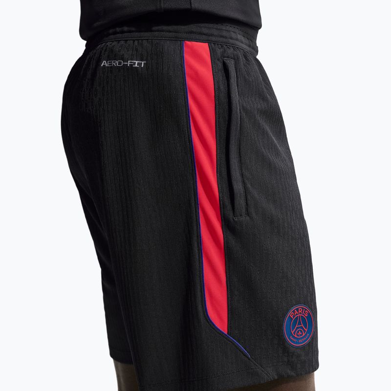 Men's football shorts Nike Paris Saint-Germain Dri-Fit ADV Strike Elite black/global red/hyper royal/global red 6