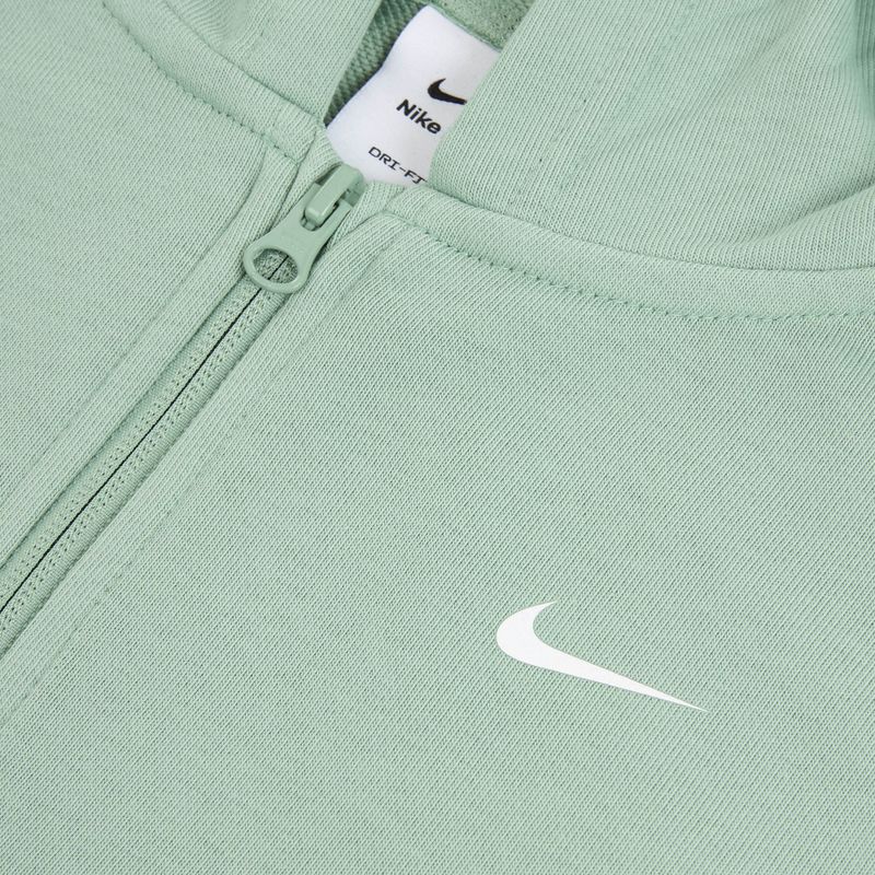 Children's sweatshirt Nike Pro Fleece Dri-Fit Full-Zip steam/steam/black/white 8