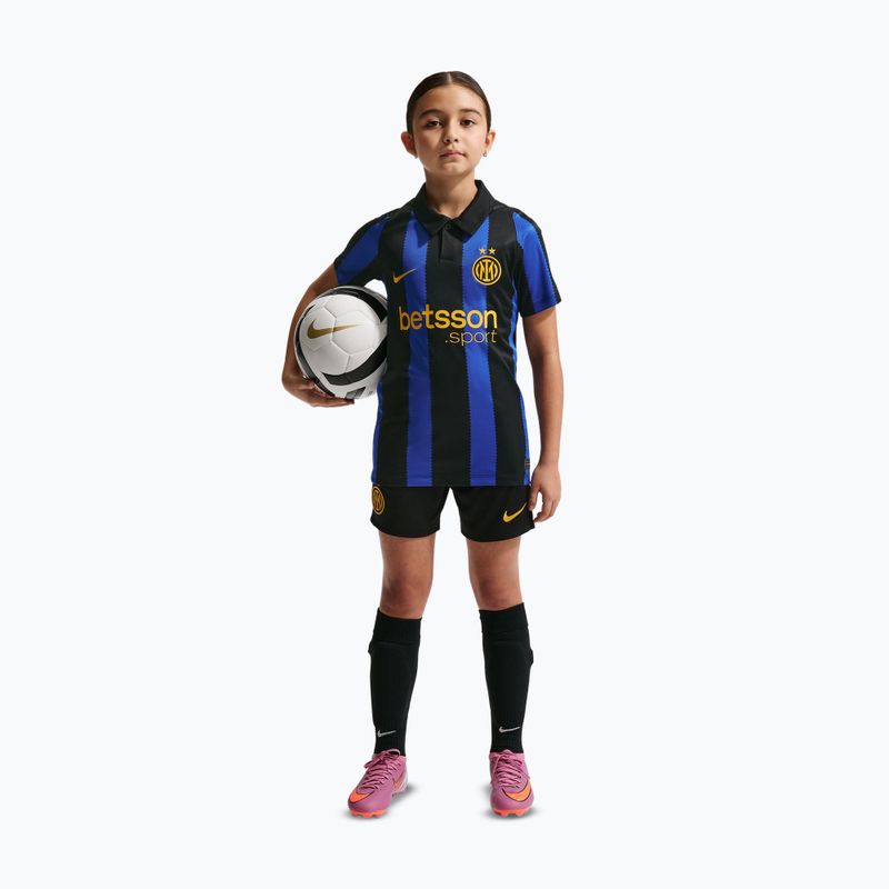 Children's football shirt Nike Inter Milan Dri-Fit Stadium Home lyon blue/black/university gold 5