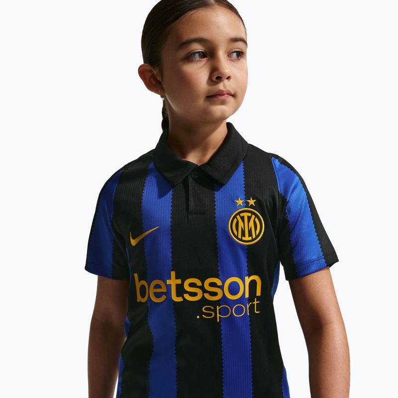 Children's football shirt Nike Inter Milan Dri-Fit Stadium Home lyon blue/black/university gold 7
