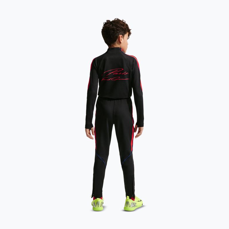 Children's football trousers Nike Paris Saint-Germain Strike Dri-Fit black/global red/global red 3