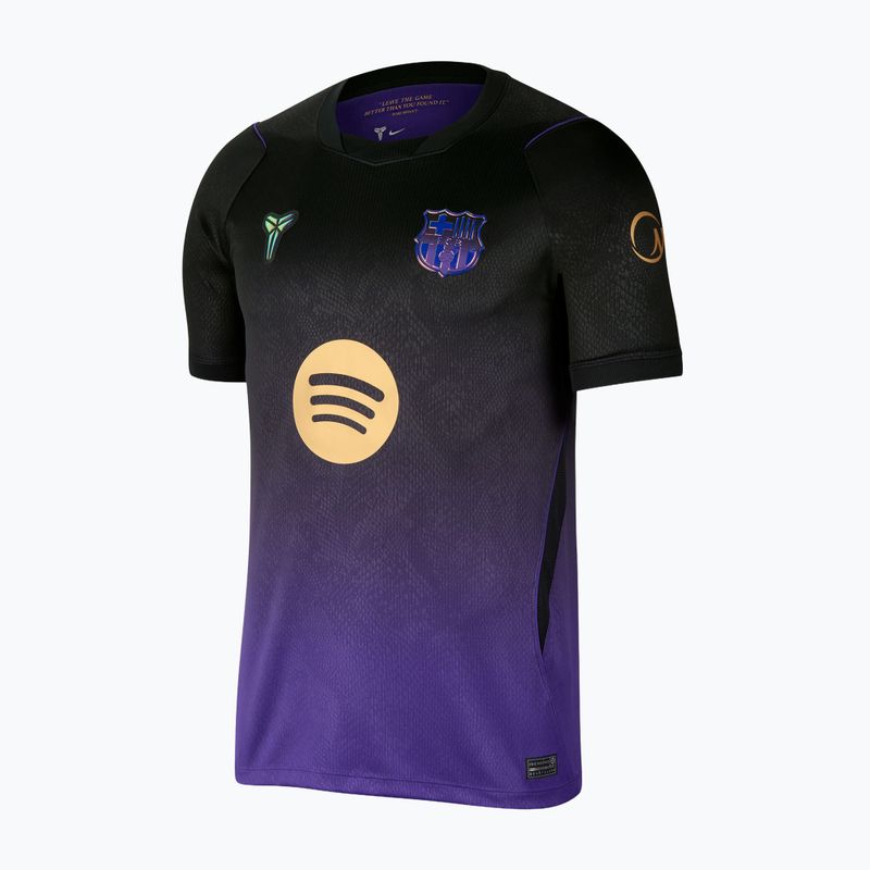 Men's football shirt Nike FC Barcelona 2026/27 Stadium Away field purple/field purple/metallic gold 7