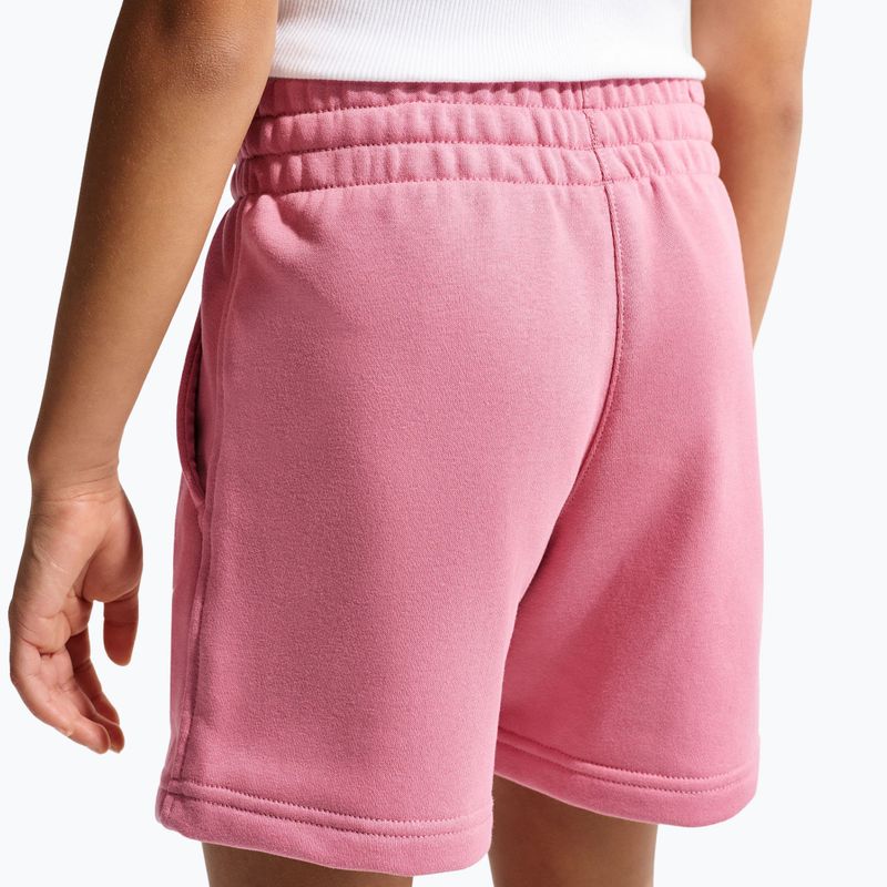 Nike Sportswear Club Fleece children's shorts peony/peony/white 4