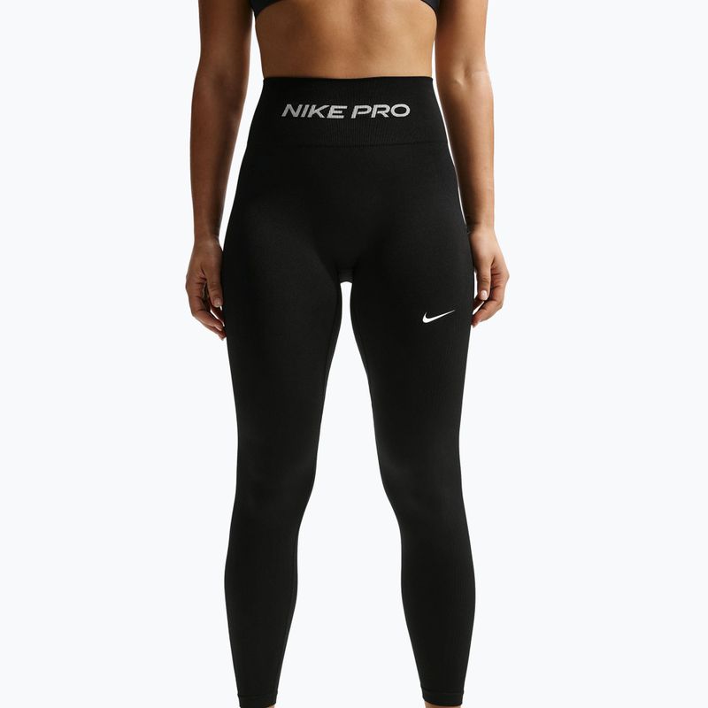 Women's leggings Nike Pro Seamless black/white