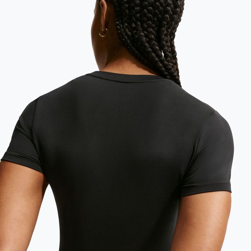 Women's training shirt Nike One Fitted black/white 6
