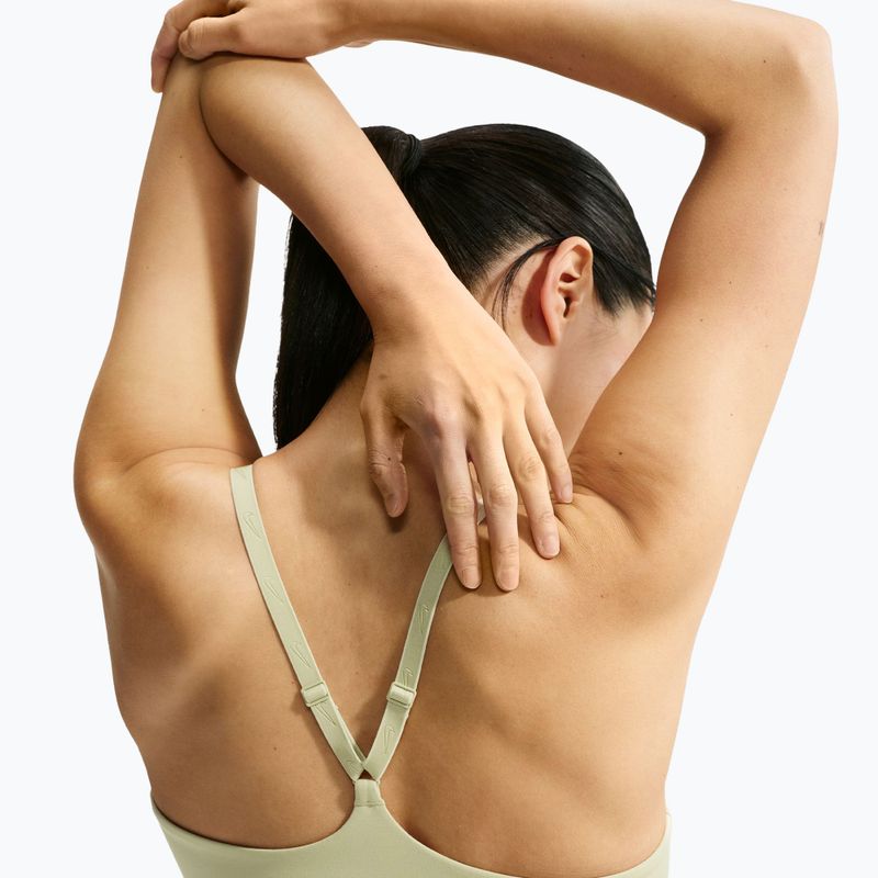 Training bra Nike Indy Padded Gloss olive aura 6