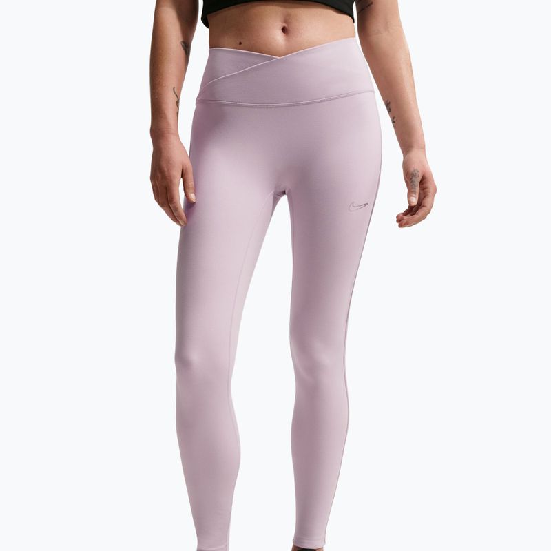 Women's leggings Nike One High-Waisted Seamless platinum violet 4